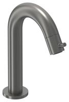 IVY Bond Fonteinkraan - gebogen - opbouw - laag - Geborsteld metal black PVD 6401056 - thumbnail