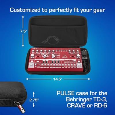 Analog Cases PULSE case for Behringer TD-3, Crave