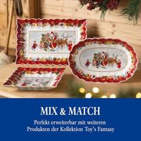 Villeroy & Boch Toy's Fantasy Schaal ovaal groot Santa Kids - thumbnail
