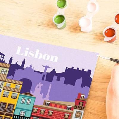 Ravensburger Creart schilderen op nummer - lissabon