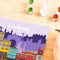 Ravensburger Creart schilderen op nummer - lissabon - thumbnail
