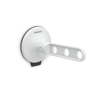 Brabantia Inklapbare Kledinghaak met Zuignap Wit