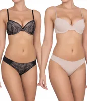 BH&apos;s 2-Pack Chloe - T-shirt BH - Licht gevuld - Multipack kanen Bh&apos;s - Goedkope maar goede bh - thumbnail