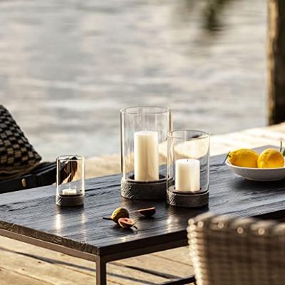 VILLEROY & BOCH - Manufacture Rock Home - Windlicht 27cm zwart