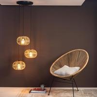 Brilliant Rotan vide hanglampWoodball - 99885/06 - thumbnail
