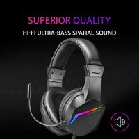 Gaming koptelefoon met microfoon Mars Gaming MH122 Zwart - thumbnail