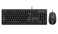 Toetsenbord en muis Philips SPT6207BL/16 Qwerty Spaans - thumbnail