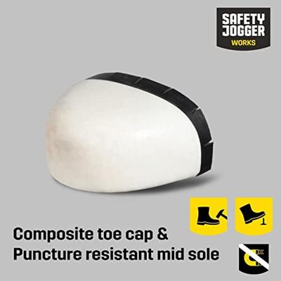 Safety Jogger Flow Mid S1P | Zwart/Blauw | Maat 43 - 5401033491752 Safety Jogger Flow Mid S1P | Zwart/Blauw | Maat 43 - 5401033491752