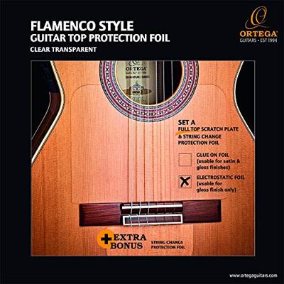 Ortega OERP-FLAM1 Electrostatic foil set transparante slagplaat