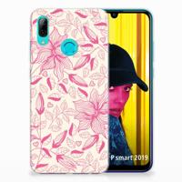 Huawei P Smart 2019 | TPU Case | Pink Flowers - thumbnail