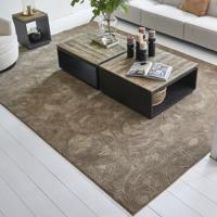 Rivièra Maison Vloerkleed 'Delfina' 240 x 330cm, kleur Taupe - thumbnail