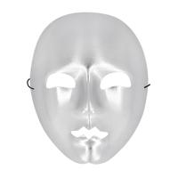 Gezichtsmasker Mime Zilver - thumbnail