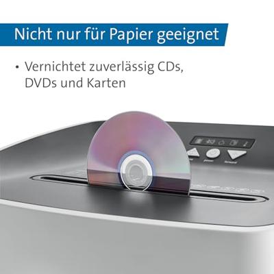 Dahle 404P DESKSIDE, P-4 Papierversnipperaar 21 vellen Cross cut 4 x 35 mm P-4 40 l Ook geschikt voor CDs, DVDs, Paperclips, Creditcards