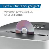 Dahle 404P DESKSIDE, P-4 Papierversnipperaar 21 vellen Cross cut 4 x 35 mm P-4 40 l Ook geschikt voor CDs, DVDs, Paperclips, Creditcards - thumbnail