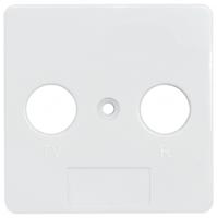 Axing TZU 2-10 Afdekplaat antennedoos TV, FM - thumbnail