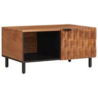 Salontafel Bruin 80 x 50 x 40 cm Massief Mango Hout - thumbnail