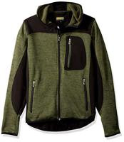 Blåkläder Gebreid vest met softshell 49302117 | Army Groen/Zwart | Maat XXL - 7330509411858 - thumbnail