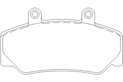 Remblokken set 2123302