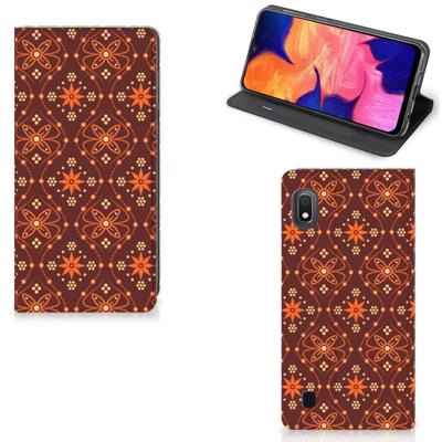Samsung Galaxy A10 | Hoesje met Magneet | Batik Brown