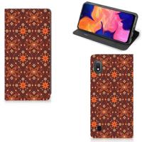 Samsung Galaxy A10 | Hoesje met Magneet | Batik Brown - thumbnail