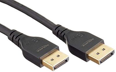 Delock 85910 DisplayPort-kabel 8K 60 Hz 2 m DP 8K gecertificeerd zonder vergrendeling