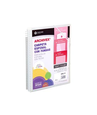 Organiser Map Carchivo Archivex-Star Transparant A4