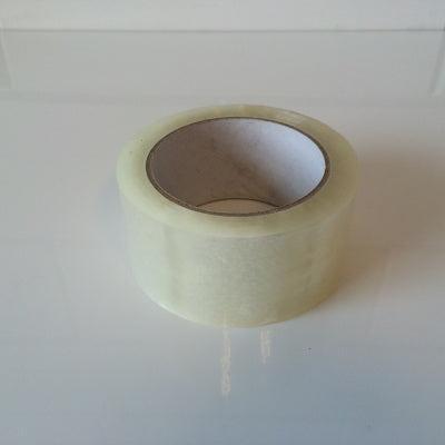 Tape acryl transparant 50mm x 66 meter Tape acryl transparant 50mm x 66 meter