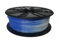 ABS filament Blauw naar Wit, 1.75 mm, 1 kg - thumbnail