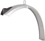 Unbranded Voorspatbord 26/28 inch zilver