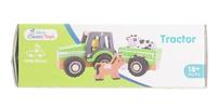New Classic Toys Tractor groen met aanhanger en dieren - thumbnail