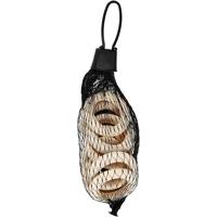 Creativ Company Ring hout, d 35 mm, 8 stuk/ 1 doos - thumbnail