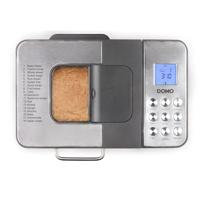 DOMO B3971 Broodbakmachine 1 kg Zwart, Zilver (mat) - thumbnail