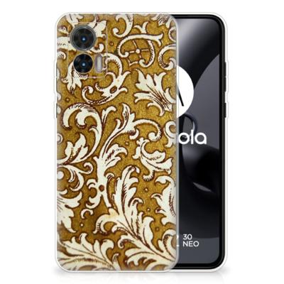 Siliconen Hoesje Motorola Edge 30 Neo Barok Goud Siliconen Hoesje Motorola Edge 30 Neo Barok Goud