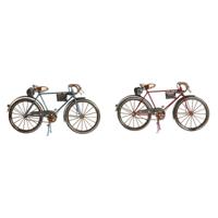 Decoratieve figuren Home ESPRIT Blauw Rood Brons Vintage 28 x 6 x 15 cm (2 Stuks) - thumbnail