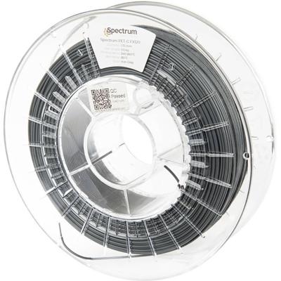 Spectrum Filaments 80475 PET-G FX120 Filament PETG Hittebestendig, Flexibel, Geurarm 1.75 mm 500 g Grijs 1 stuk(s)