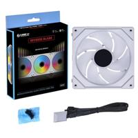 Lian Li UNI FAN SL-INF 140, 1-pack, White, ARGB PWM Reverse Blade - thumbnail
