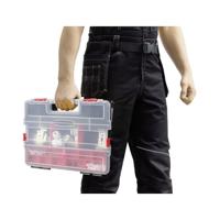 TOOLCRAFT Assortimentsdoos (l x b x h) 285 x 225 x 60 mm Aantal vakken: 21 Variabele onderverdeling Inhoud 1 stuk(s) - thumbnail