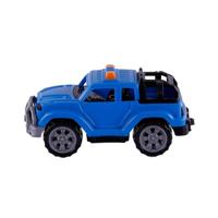 Cavallino trendy jeep blauw, 22cm - thumbnail