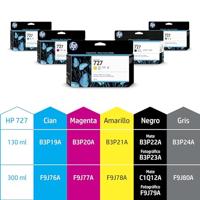 Originele inktcartridge HP 727 Grijs - thumbnail