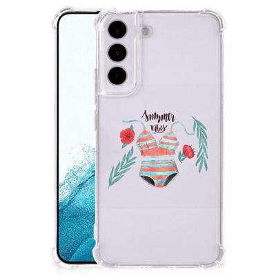 Samsung Galaxy S22 Stevig | Bumper Hoesje | Boho Summer Samsung Galaxy S22 Stevig | Bumper Hoesje | Boho Summer