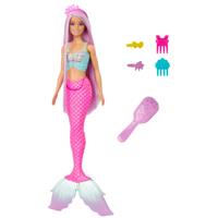 Barbie Fantasy zeemeermin pop met lang haar - thumbnail