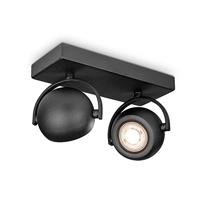 Light depot - LED opbouwspot Nop 2l - zwart - Outlet - thumbnail