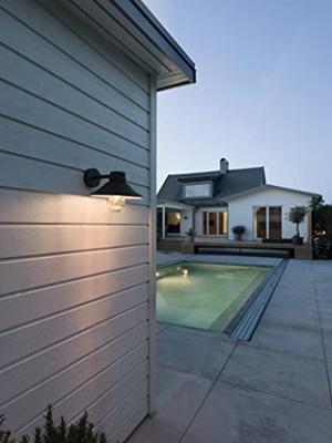 KonstSmide Landelijke wandlampVega zwart - 428-750