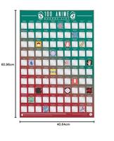 Gift Republic Scratch Poster - 100 Anime
Gift Republic Kraskaart Poster - 100 Anime - thumbnail