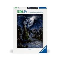 Ravensburger - Puzzel 1500 stukjes - De blauwe draak - Volwassenen en kinderen vanaf 14 jaar - Hoogwaardige puzzel 80x60cm -12000731 - thumbnail