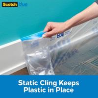 Scotch PTD2093EL-48-S Afdekfolie ScotchBlue Blauw (transparant) (l x b) 27.4 m x 1.2 m 1 stuk(s) - thumbnail