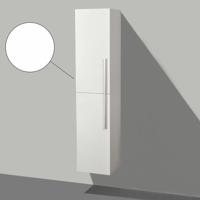 Hoge Kolomkast 35X35X160 cm Hoogglans Wit Aqua Royal - thumbnail