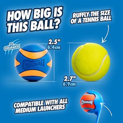 CHUCKIT ULTRA SQUEAKER BAL