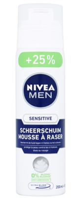 Nivea Men Sensitive Scheerschuim Nivea Men Sensitive Scheerschuim
