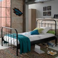 Vipack bed New York - zwart - 120x200 cm - thumbnail